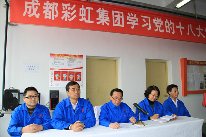 乐玩在线手机版（大中国区）集团刘董事长传达“十八大”精神