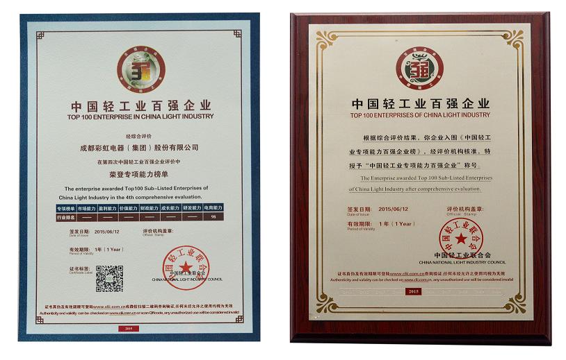 成都乐玩在线手机版（大中国区）集团电子商务中心荣获轻工百强