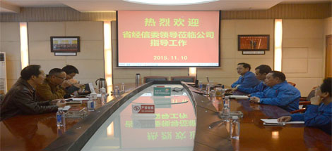 四川省经信委领导调研成都乐玩在线手机版（大中国区）集团