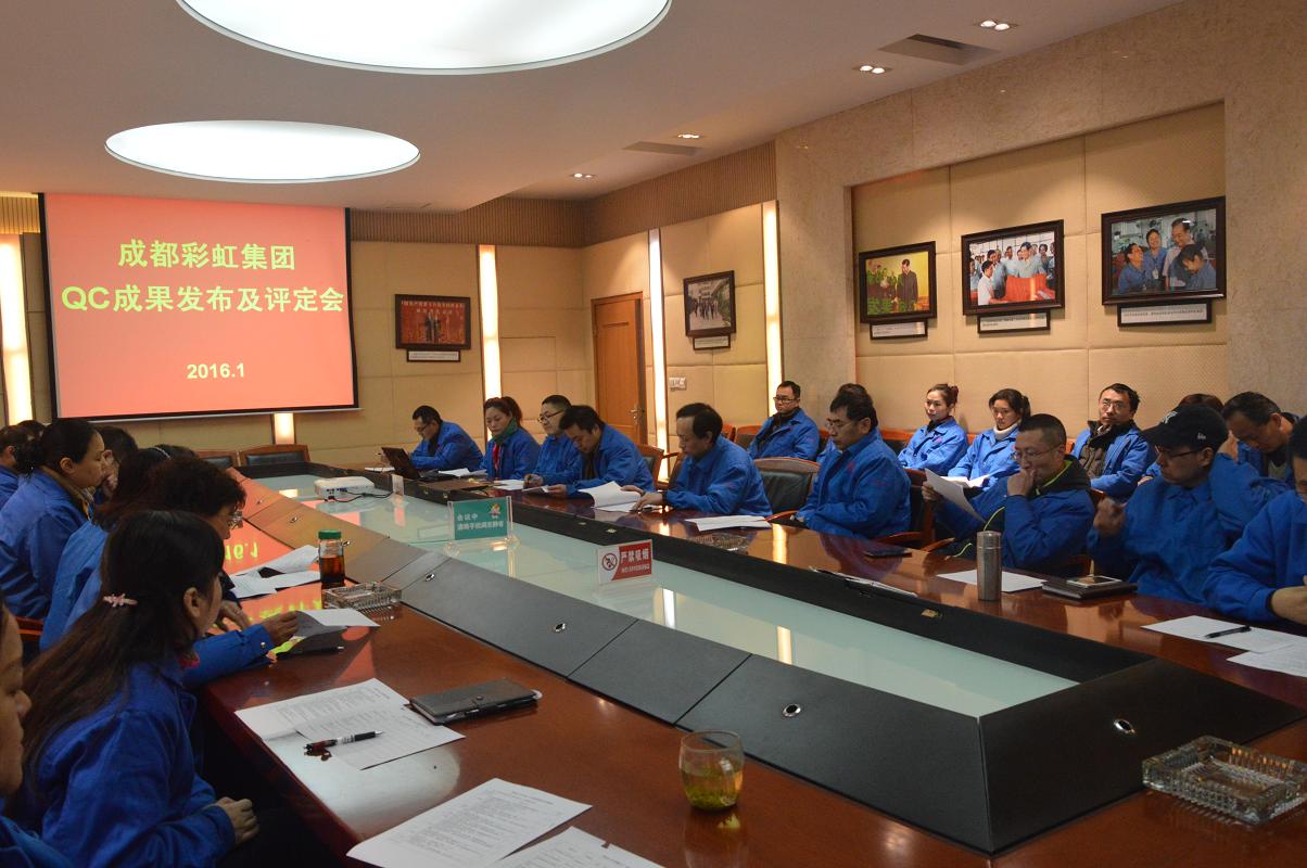 成都乐玩在线手机版（大中国区）集团2015年QC成果发布会圆满落幕
