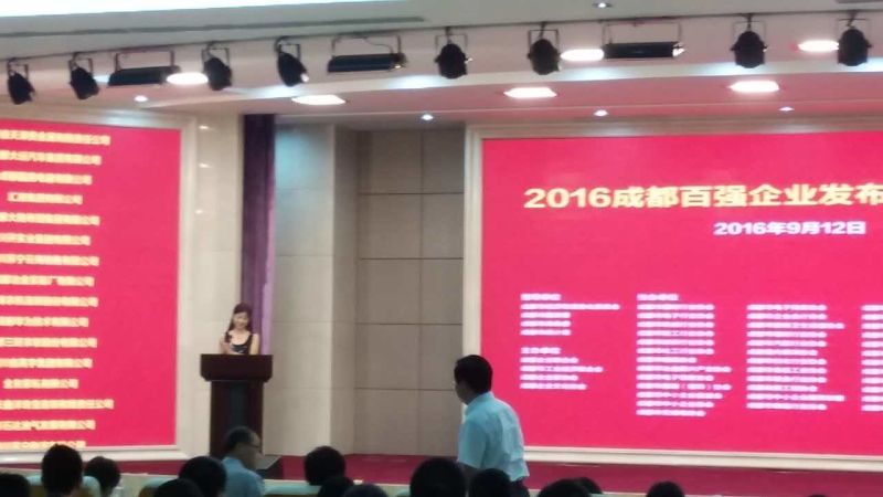 成都乐玩在线手机版（大中国区）集团入围“2016年成都制造业100强”和“成都名营企业100强”。