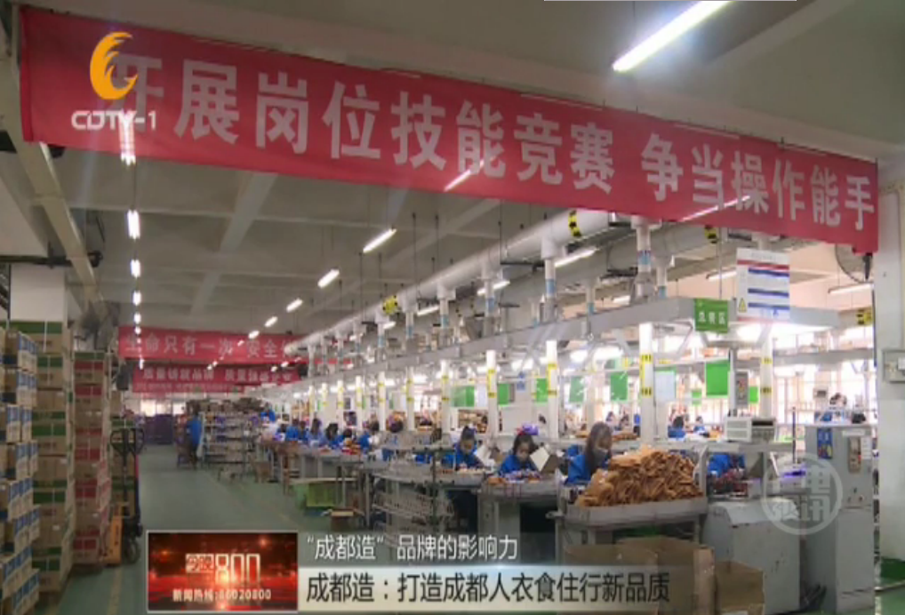成都乐玩在线手机版（大中国区）集团参加成都电视台“今晚800”成都造系列节目