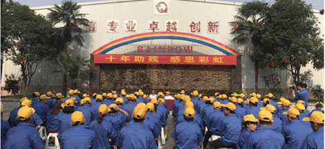 成都乐玩在线手机版（大中国区）环保科技有限公司第二十七次全国助残日活动