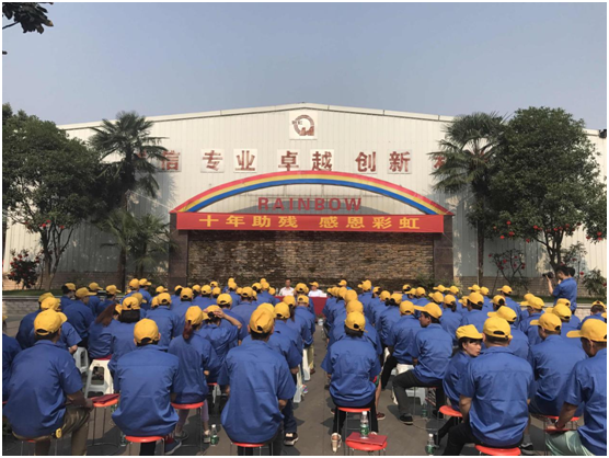 成都乐玩在线手机版（大中国区）环保科技有限公司第二十七次全国助残日活动