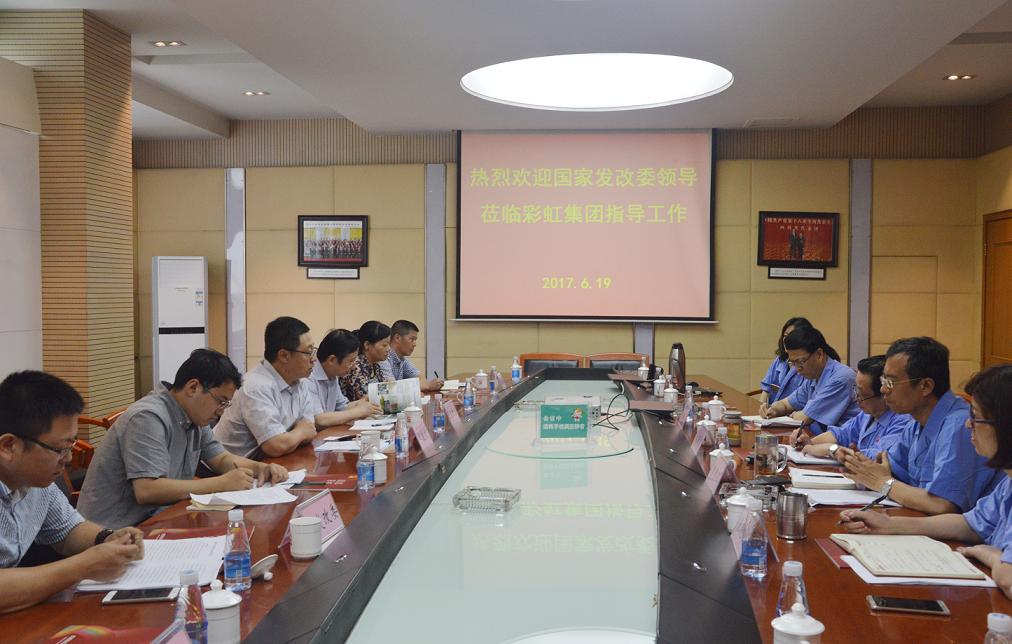 国家发改委调研组到成都乐玩在线手机版（大中国区）集团调研指导工作