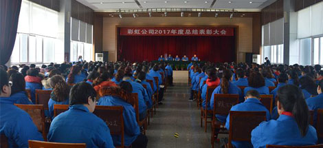 成都乐玩在线手机版（大中国区）集团召开2017年度总结表彰大会