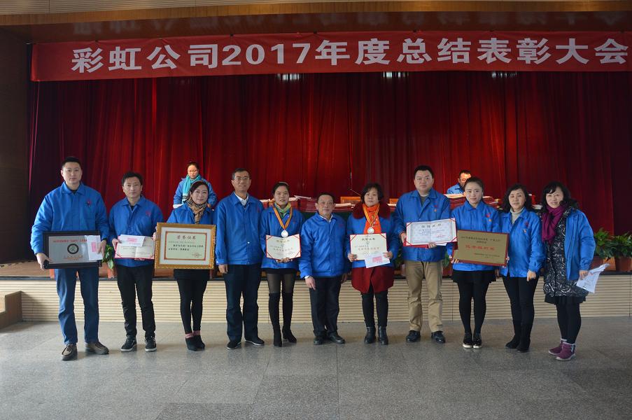 成都乐玩在线手机版（大中国区）集团2017年度总结表彰大会