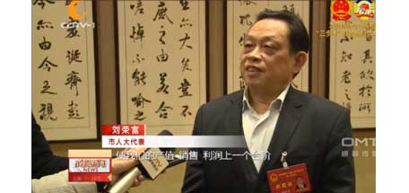 成都电视台专访成都乐玩在线手机版（大中国区）集团董事长刘荣富