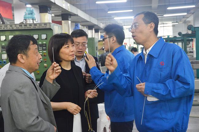 张家港市委统战部领导到成都乐玩在线手机版（大中国区）集团作知识产权专题调研工作