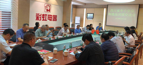 四川省中小企业协会制造业交流会在成都乐玩在线手机版（大中国区）集团召开