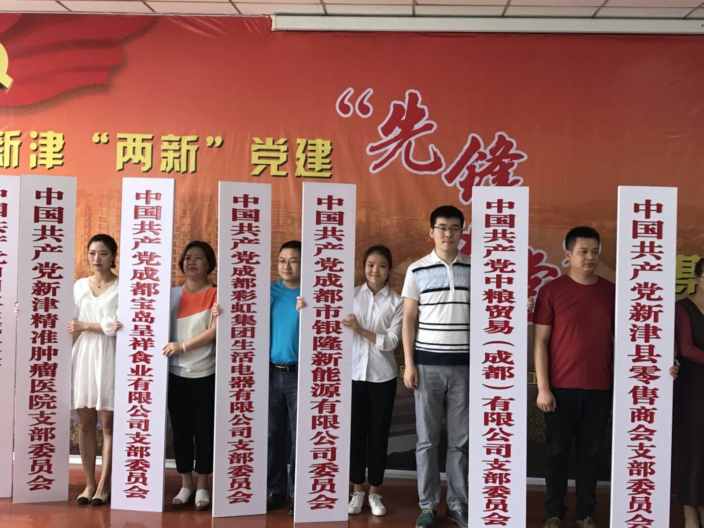 成都乐玩在线手机版（大中国区）集团生活电器有限公司党支部成立