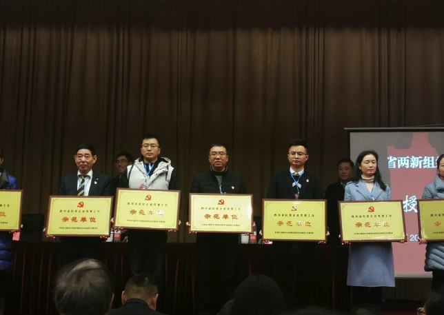 成都乐玩在线手机版（大中国区）集团荣获四川省民营企业党建工作示范单位荣誉称号