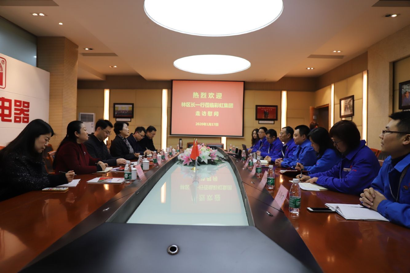 成都市武侯区林丽区长到成都乐玩在线手机版（大中国区）集团开展节前慰问