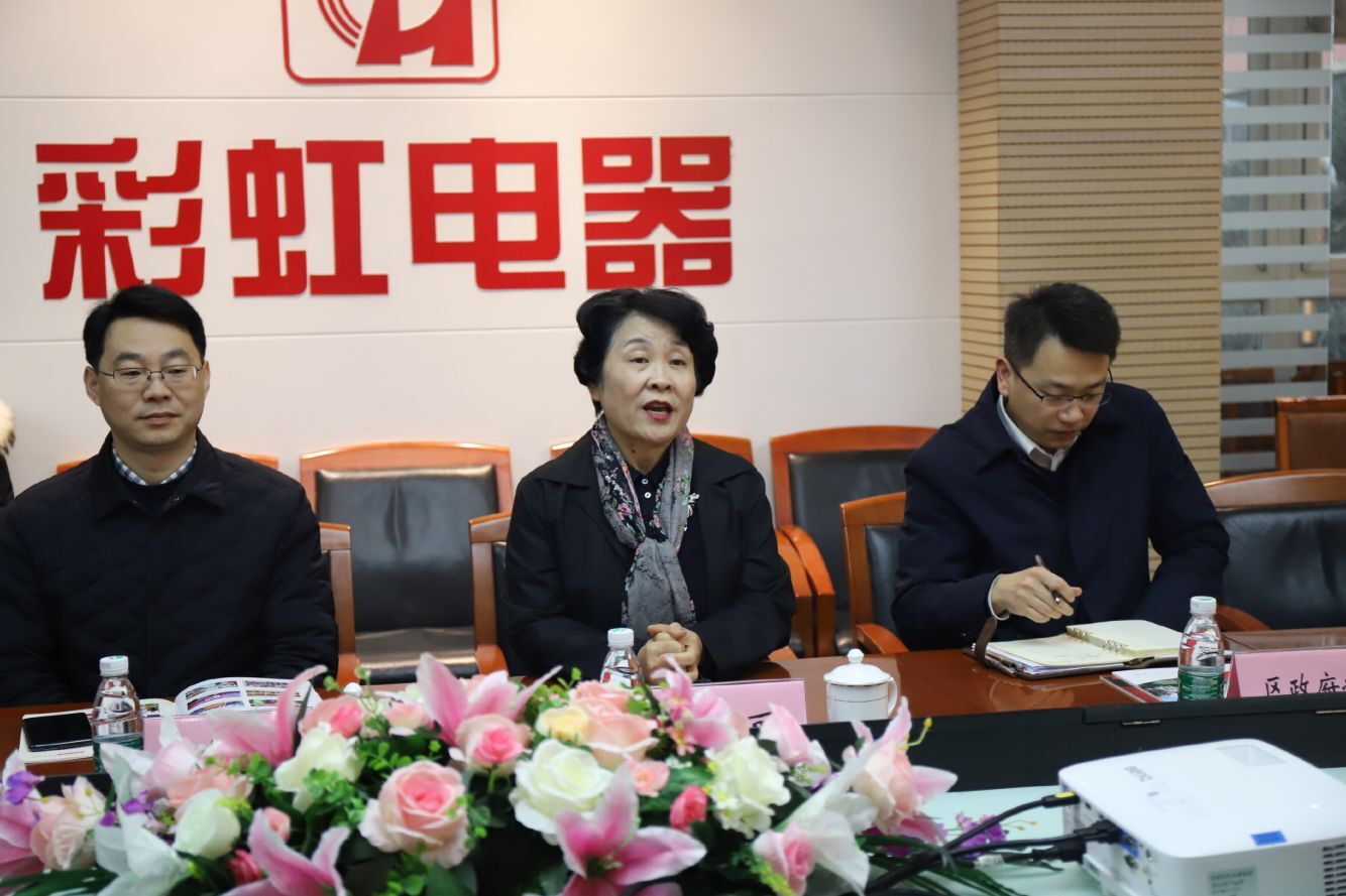 成都市武侯区林丽区长到成都乐玩在线手机版（大中国区）集团开展节前慰问