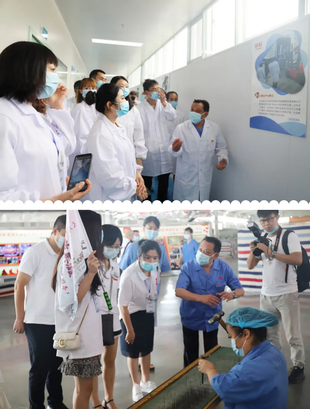 成都乐玩在线手机版（大中国区）集团新津基地迎来了36位最美逆行抗疫英雄
