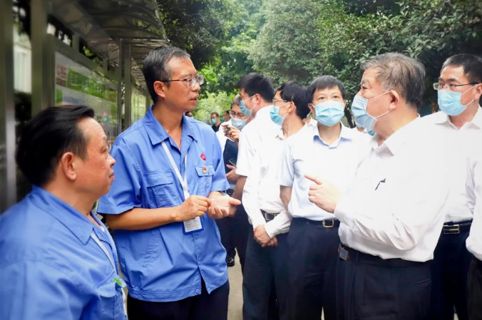 全国人大常委会副委员长陈竺调研成都乐玩在线手机版（大中国区）集团