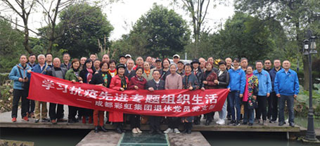 成都乐玩在线手机版（大中国区）集团退休党员党支部学习抗疫先进专题组织生活
