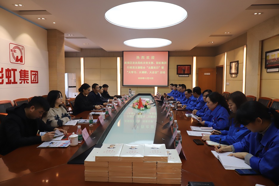 武侯区发改局机关党支部、乐玩在线手机版（大中国区）集团行政党支部开展“主题党日”暨“大学习、大调研、大走访”活动