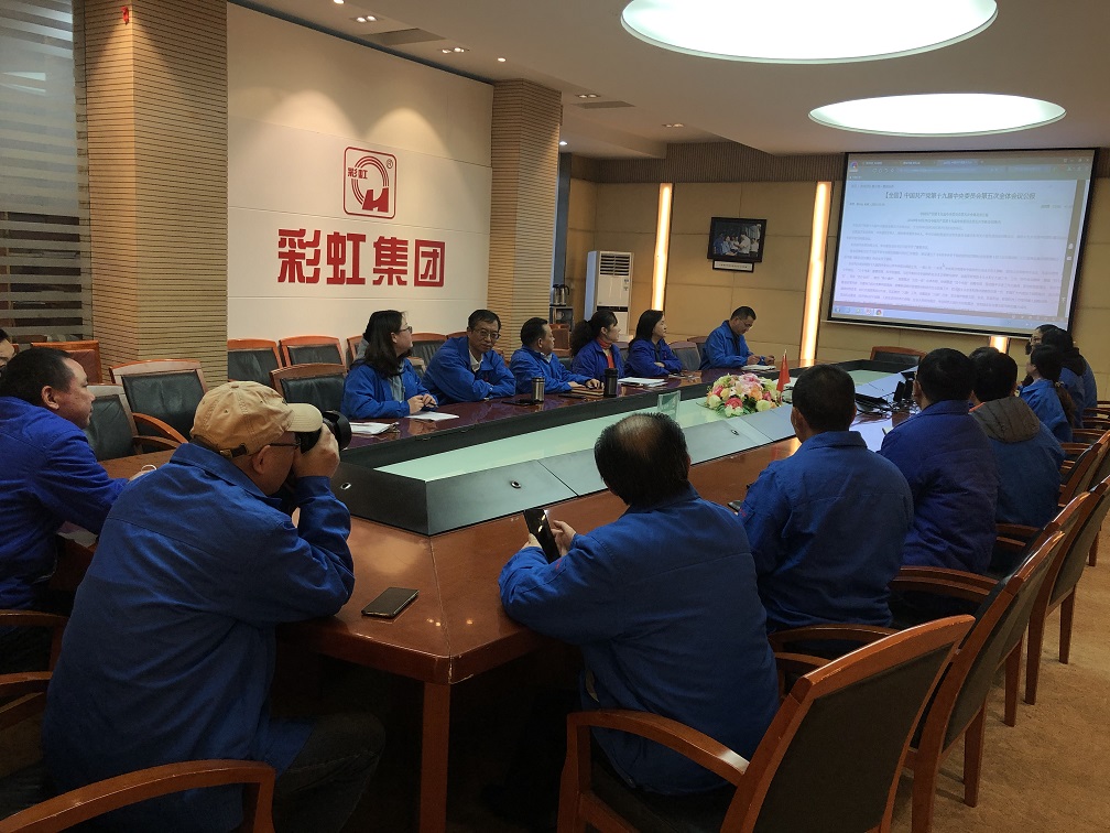 成都乐玩在线手机版（大中国区）集团行政党支部学习党的十九届五中全会精神座谈会
