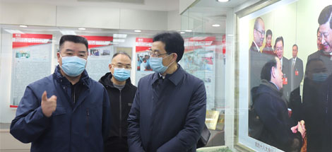 市委第一巡查组组长杨学明领导一行到成都乐玩在线手机版（大中国区）集团视察