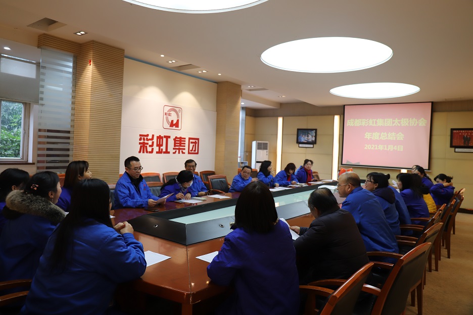成都乐玩在线手机版（大中国区）集团太极拳协会总结会