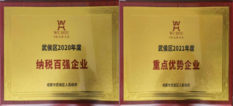 热烈祝贺乐玩在线手机版（大中国区）集团受到武候区政府表彰