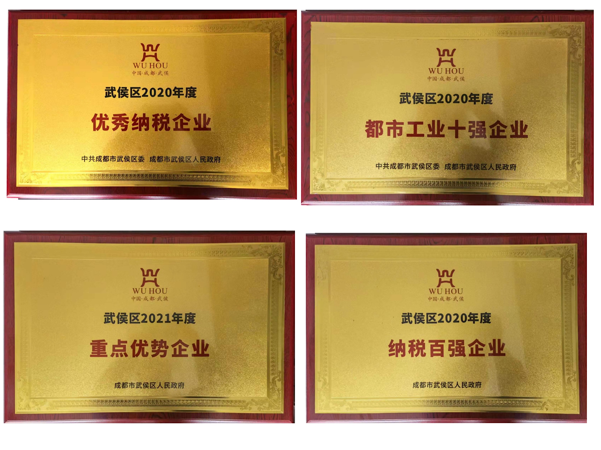 热烈祝贺乐玩在线手机版（大中国区）集团受到武候区政府表彰
