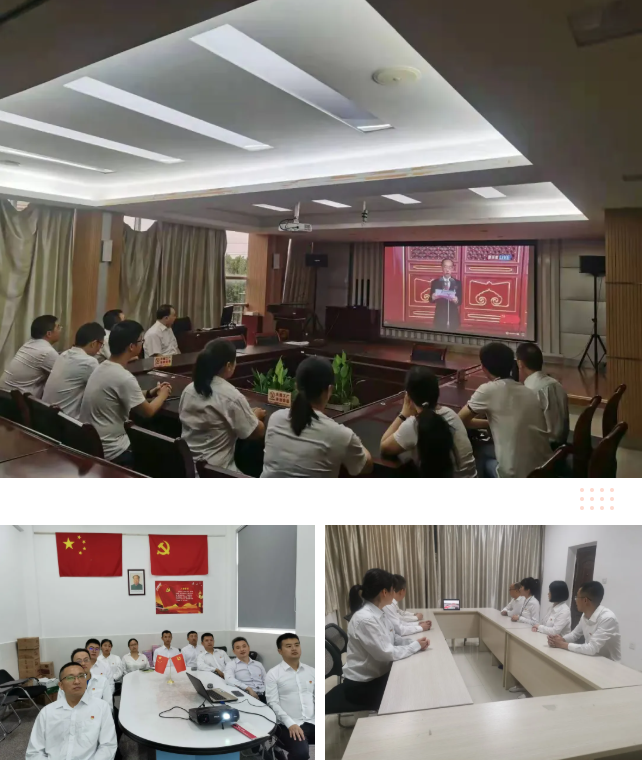 乐玩在线手机版（大中国区）集团各党支部在分会场收看庆祝中国共产党成立100周年大会