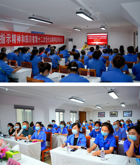 市总工会黄龙蓉莅临成都乐玩在线手机版（大中国区）集团宣讲习近平总书记来川视察重要指示精神和四川省第十二次党代会精神
